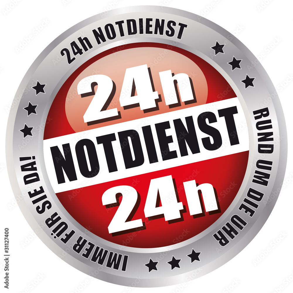 24h Notdienst - Rund um die Uhr immer für Sie da!