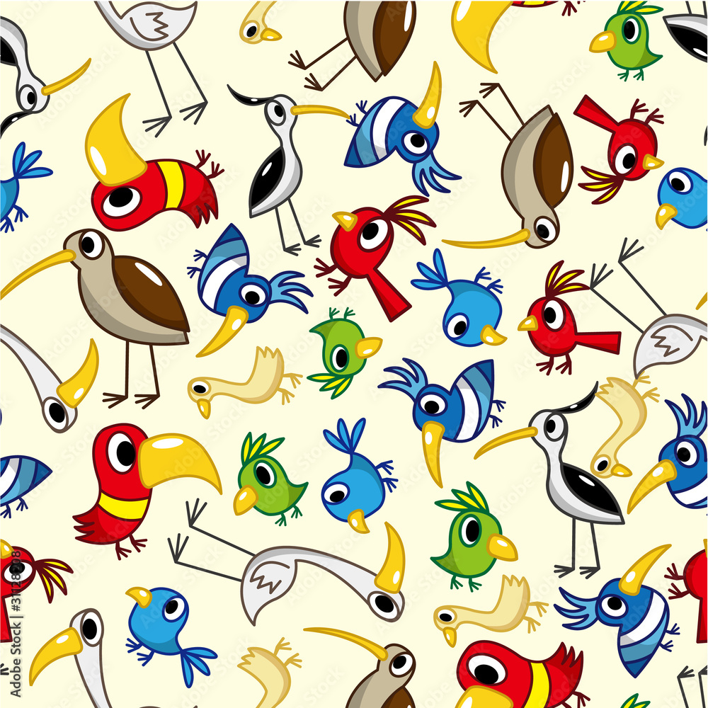 seamless bird pattern seamless bird pattern