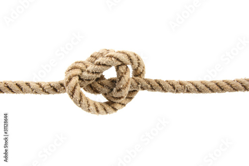rope with tied knot