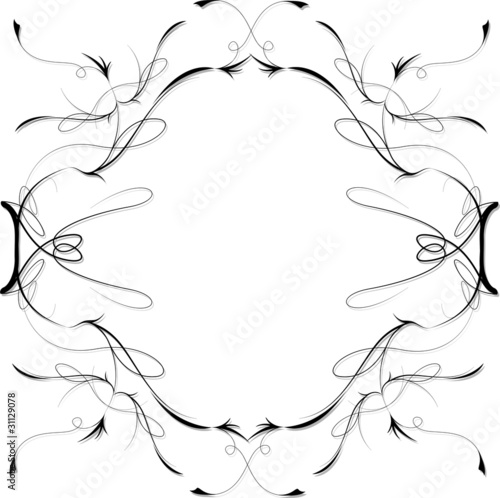 Cornice Decorazione-Ornamento-Ornamental Frame-Vector