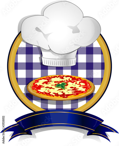 pizza tovaglia a quadretti