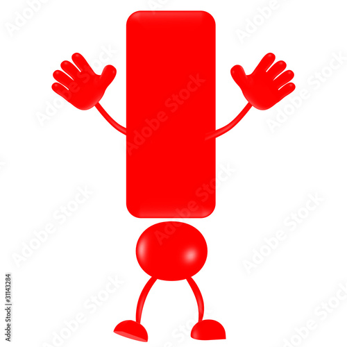 red exclamation mark