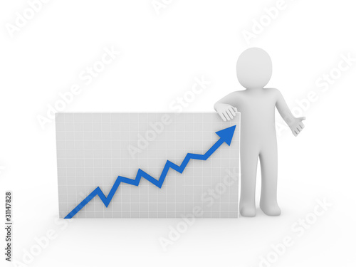 3d human arrow growth
