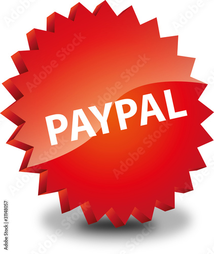 Button Rund Paypal Pay Pal