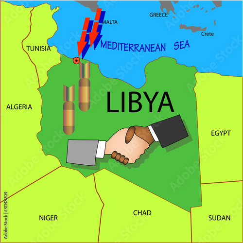 Stop military operations in Libya.