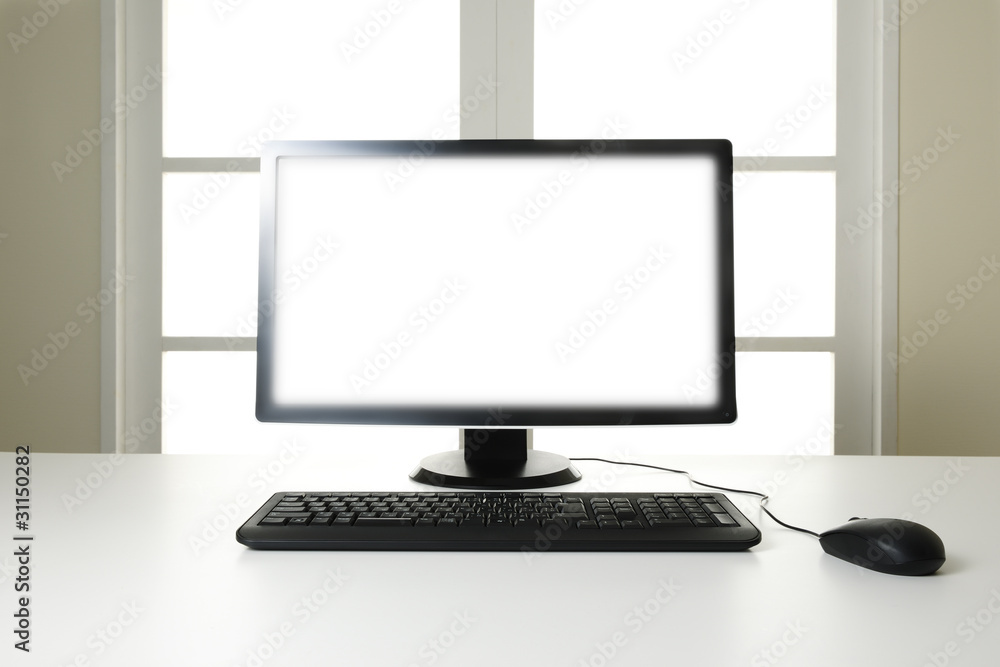 Fototapeta premium Home office abstract