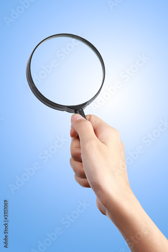 hand magnify glass