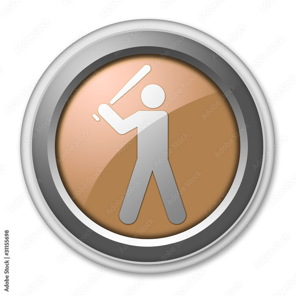 Bronze 3D Style Button Bronze 3D Style Button