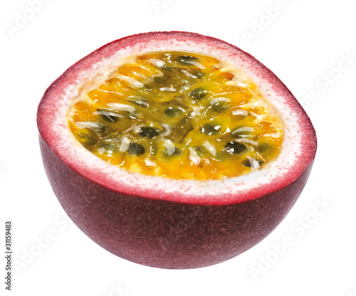 Maracujahälfte