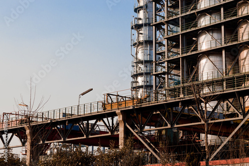 part of refinery complex © xin wang