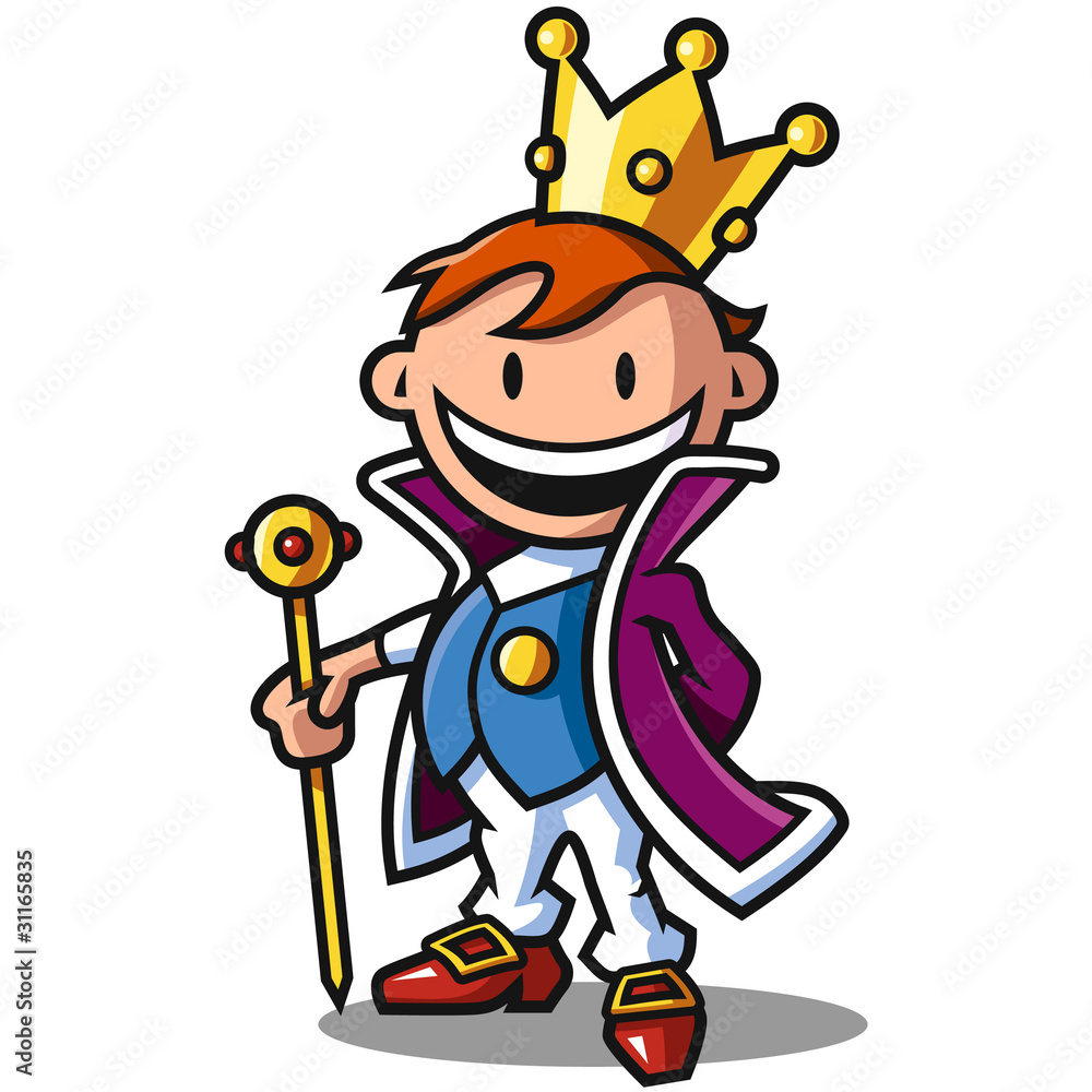 Kleiner König Stock Vector | Adobe Stock Kleiner König Stock Vector | Adobe Stock