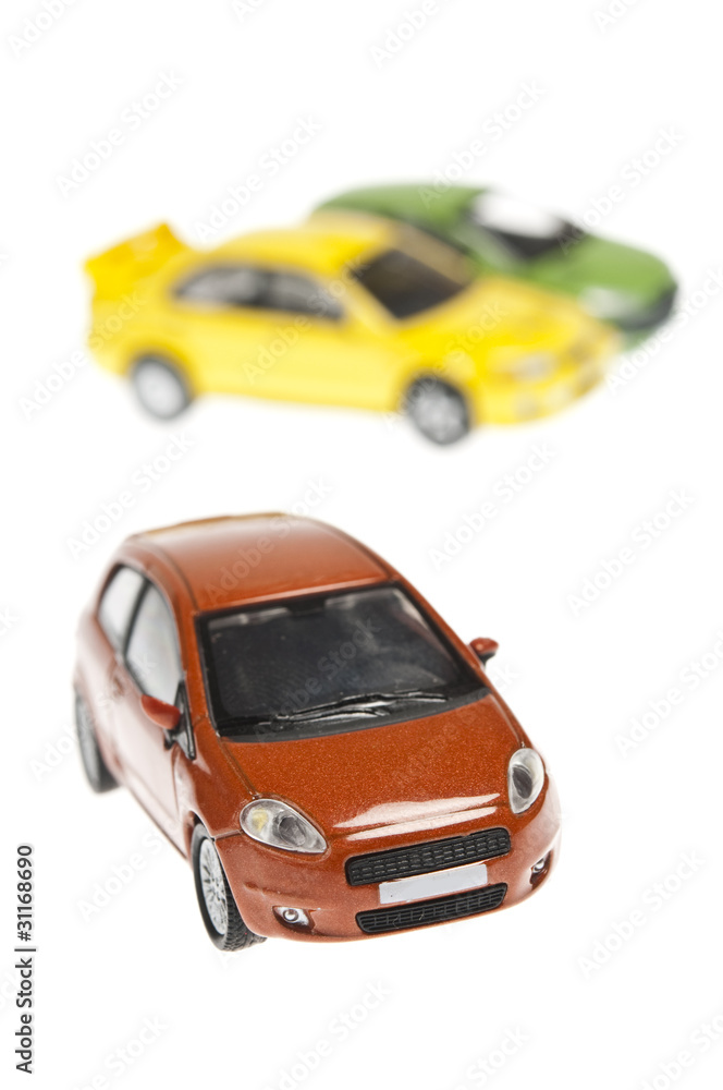 Three cars