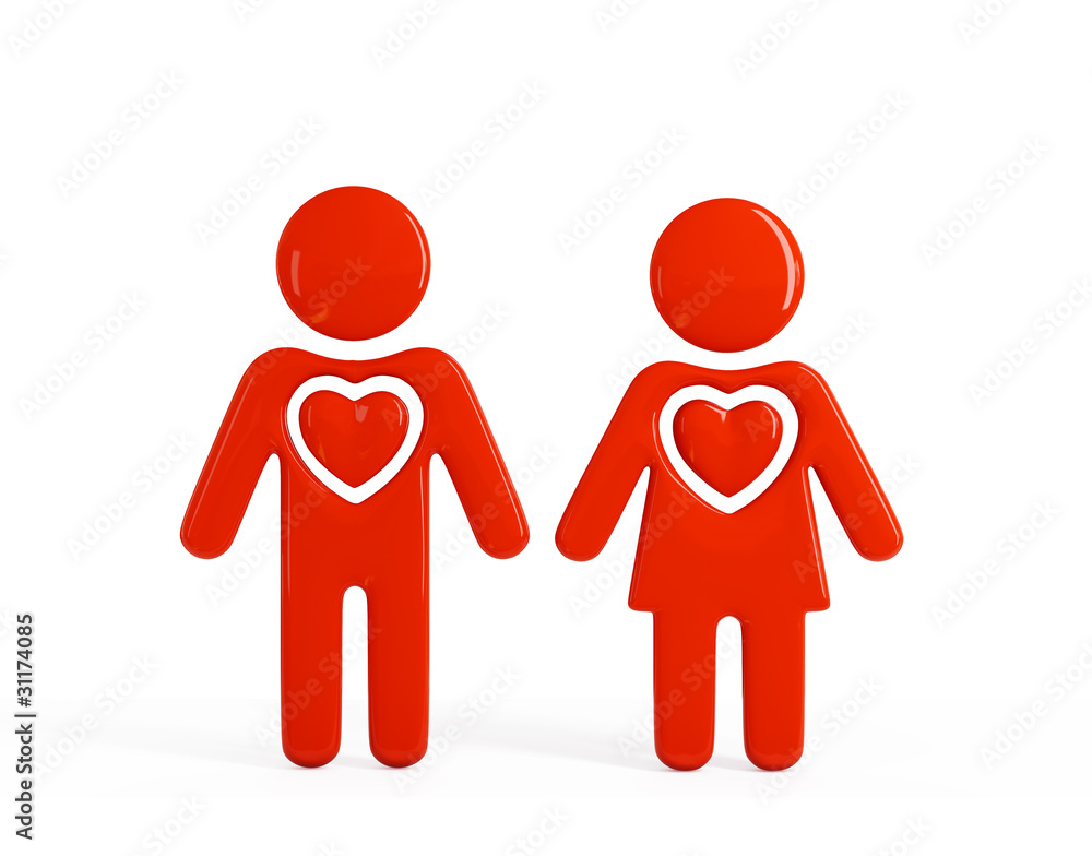 man and a woman social man and a woman social