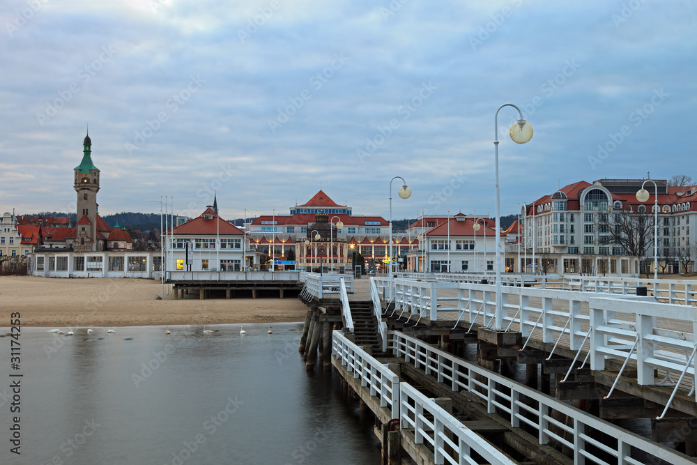 Fototapeta premium Pier in Sopot