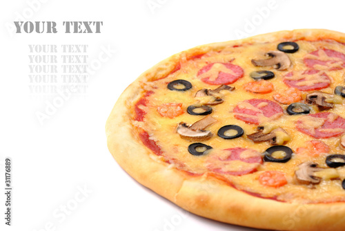 Pizza background