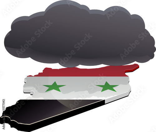Black cloud over Syria
