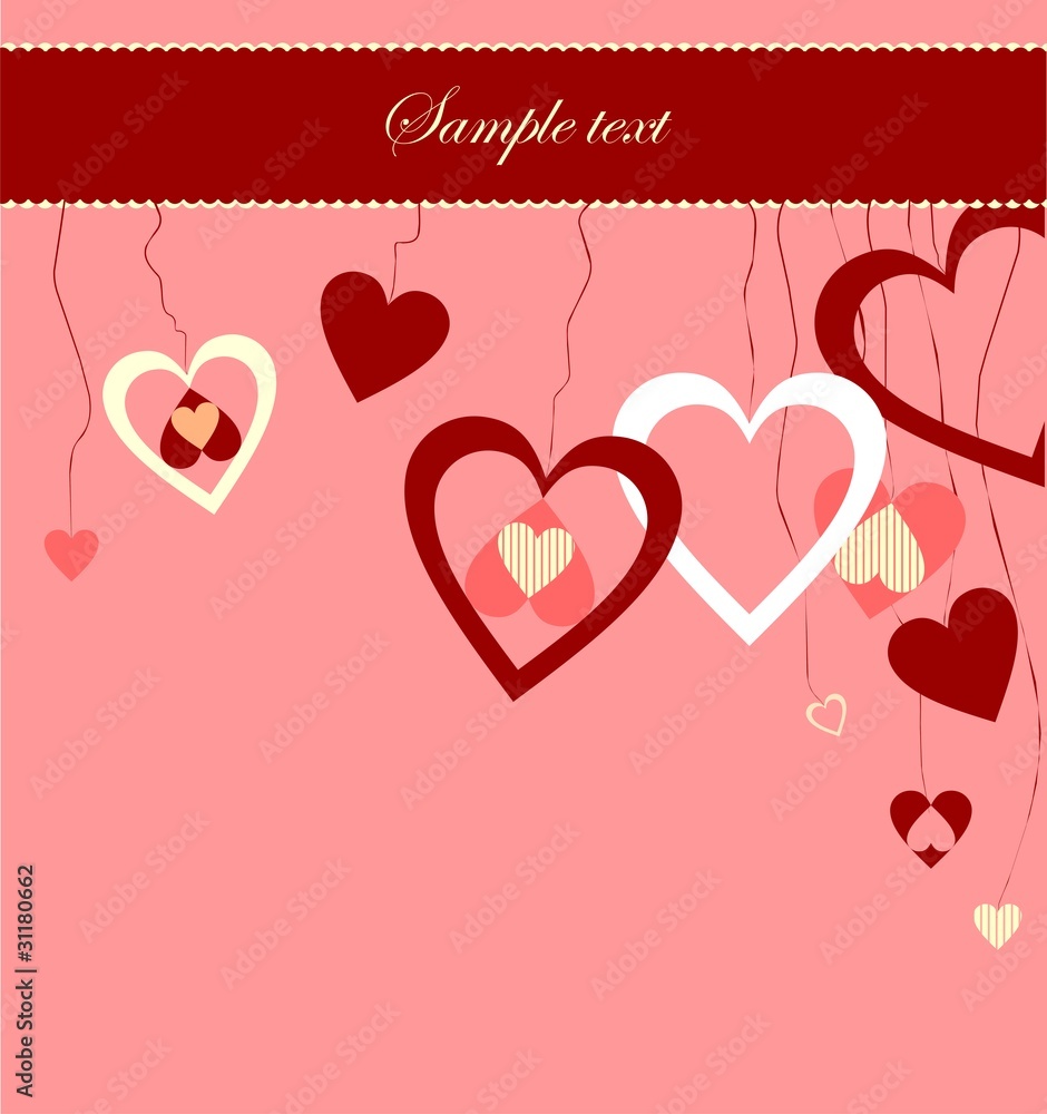 Heart background Heart background