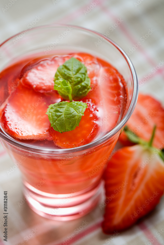 Strawberry drink Strawberry drink