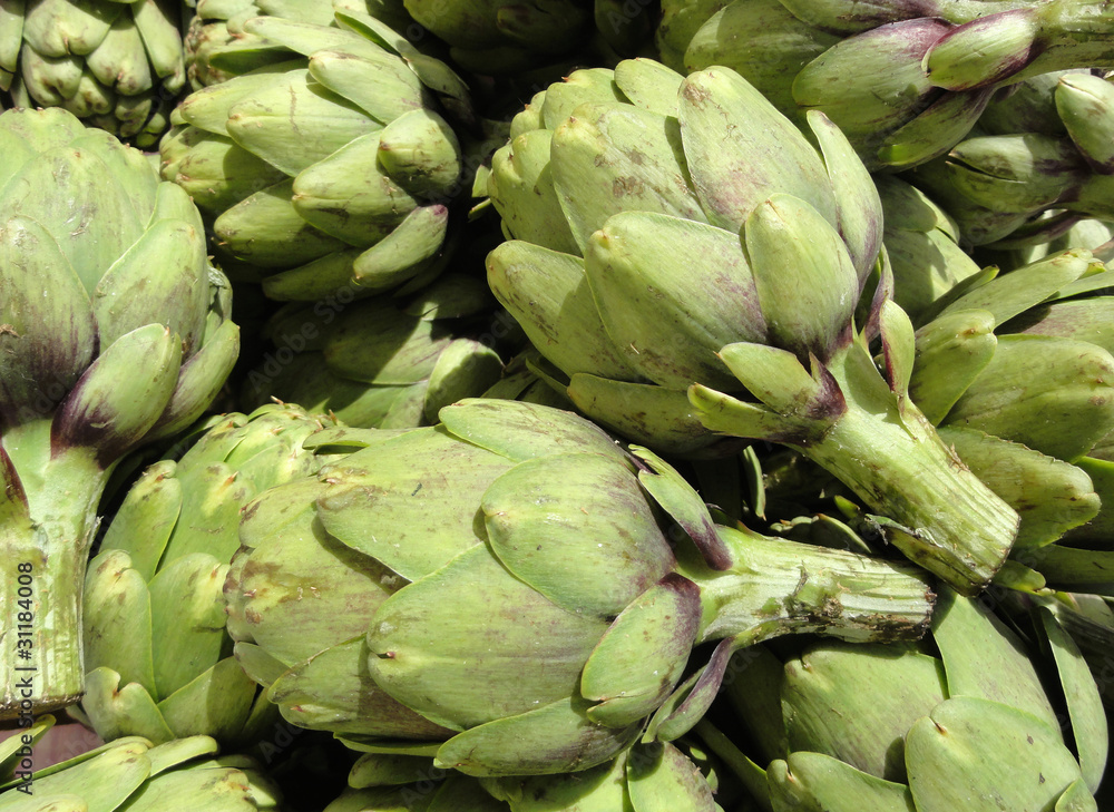 Fototapeta premium Pile of Artichoke