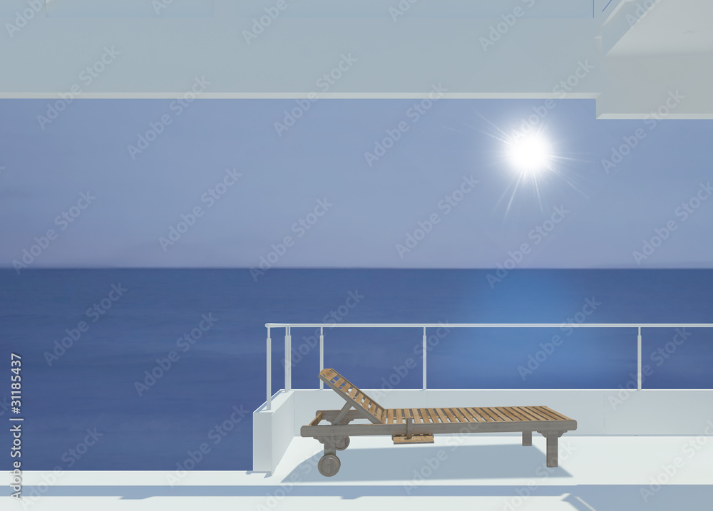Obraz premium terrazza sul mare