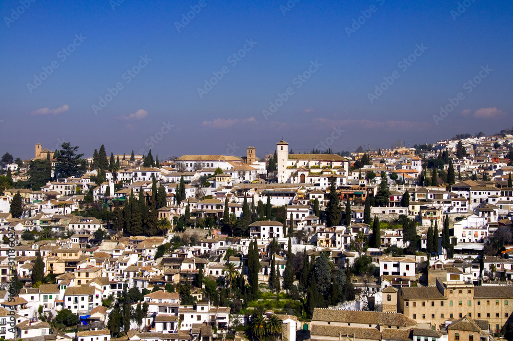 Albaicin - Altstadt von Granada - Analusien - Spanien