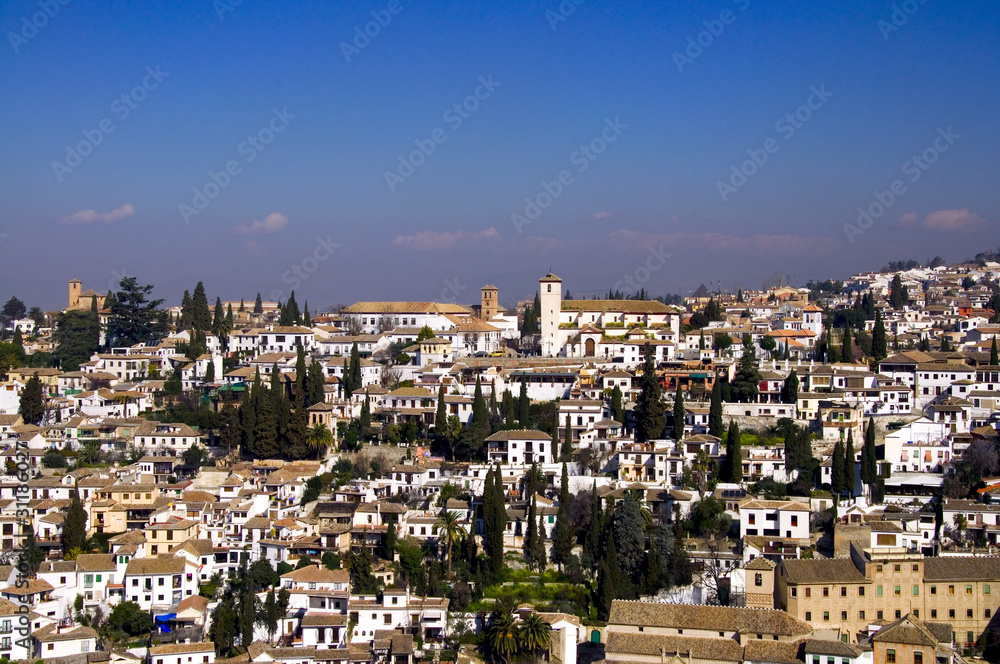 Albaicin - Altstadt von Granada - Analusien - Spanien Albaicin - Altstadt von Granada - Analusien - Spanien