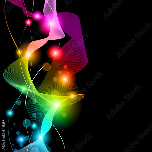 Abstract Space Scenary of llight