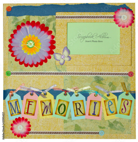 scrapbook album design