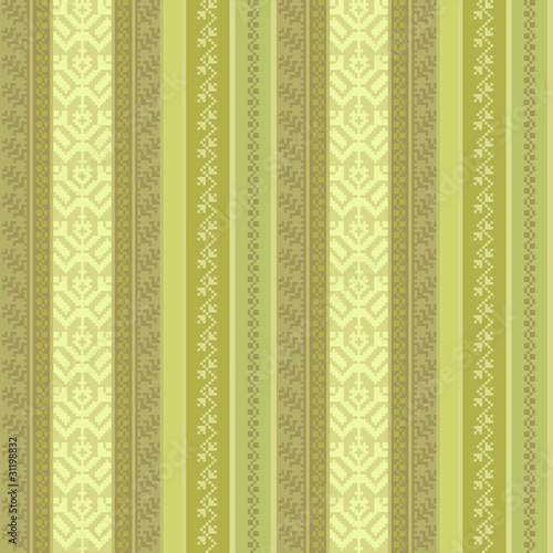 green fabric seamless pattern