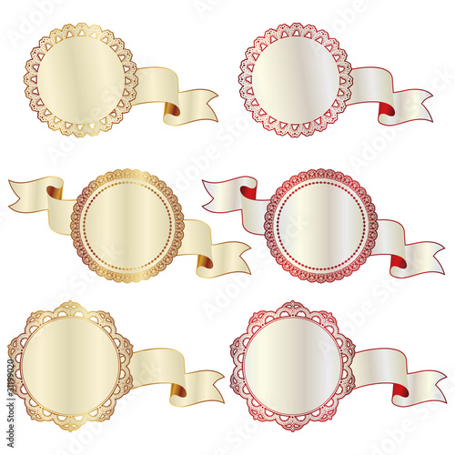 lace and ribbon