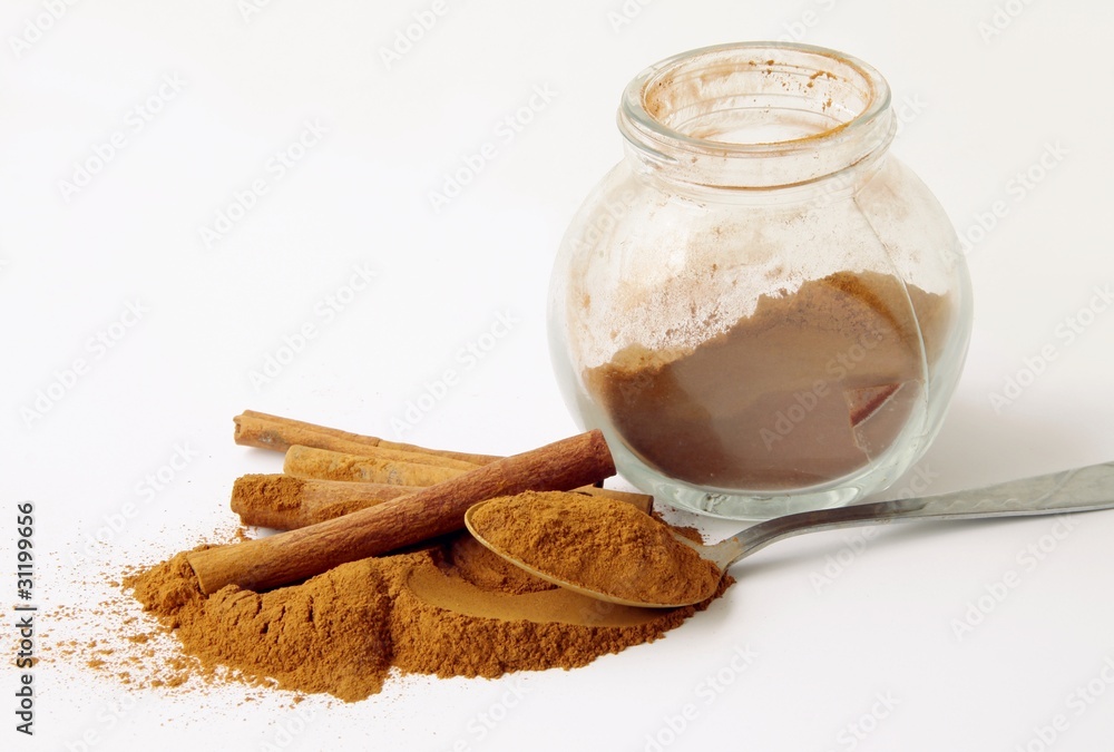 cinnamon barks and powder cinnamon barks and powder