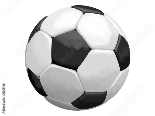 Soccer Ball in a white Background