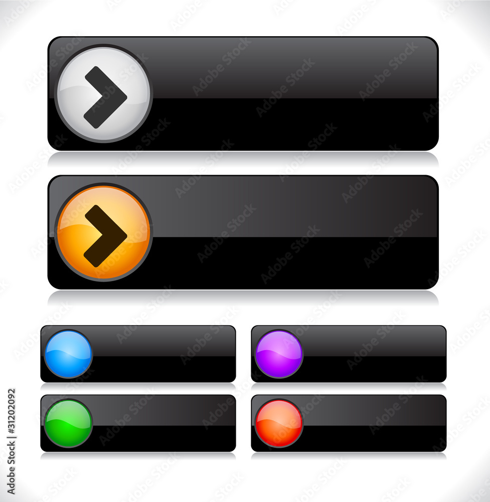 Buttons for web. Vector. Buttons for web. Vector.