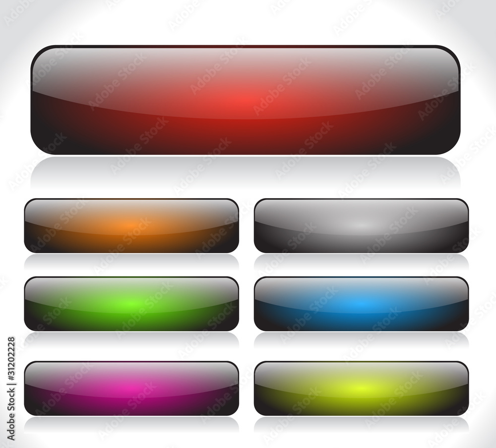 Buttons for web. Vector. Buttons for web. Vector.