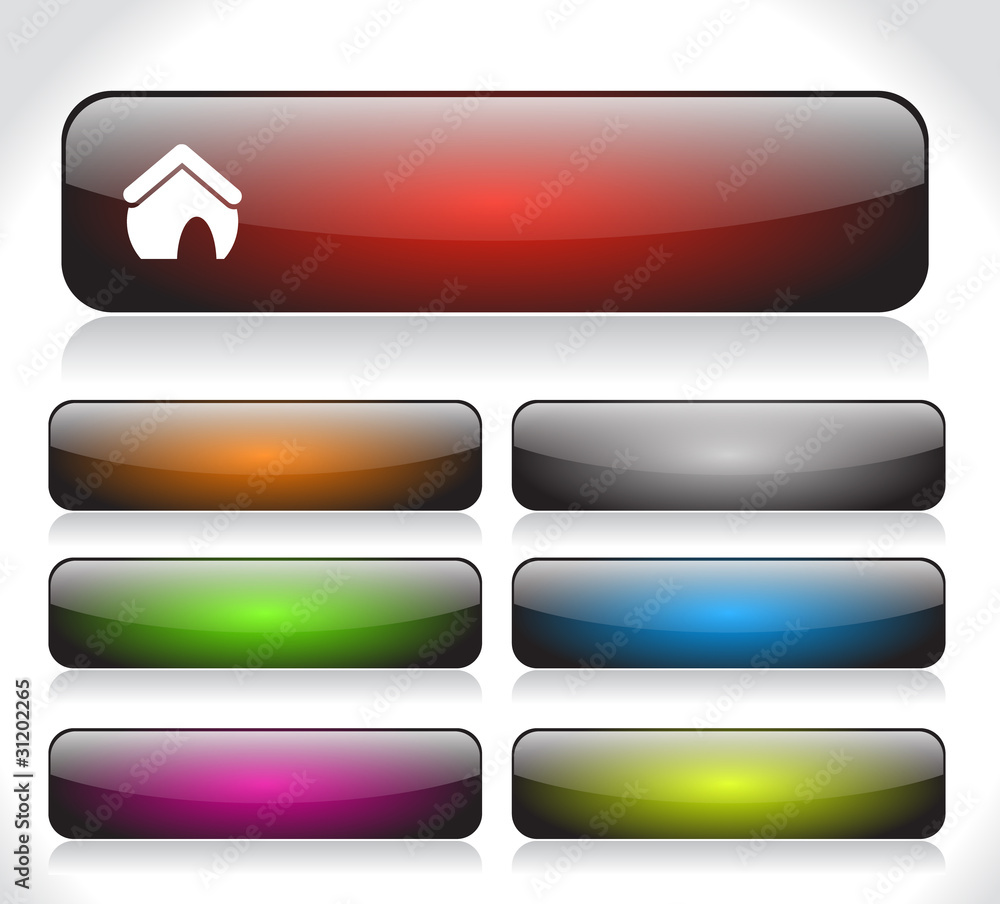 Buttons for web. Vector. Buttons for web. Vector.