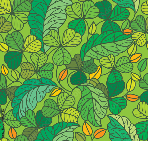 Leaf color background