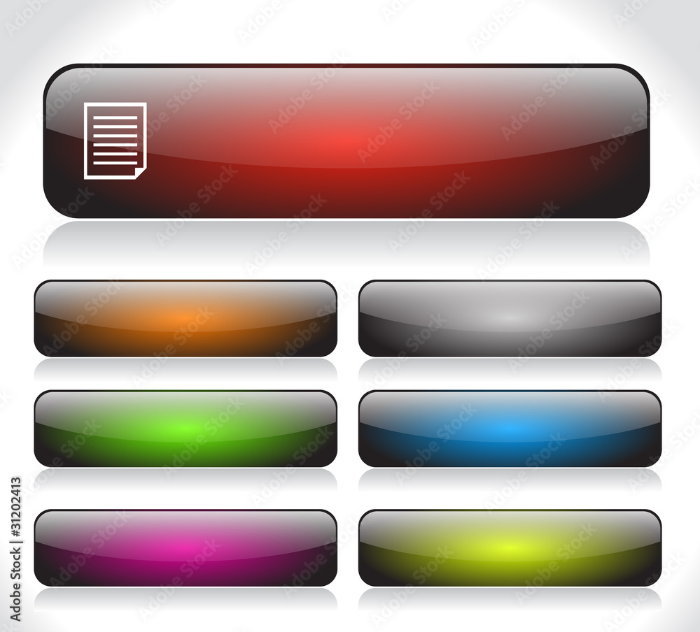 Buttons for web. Vector. Buttons for web. Vector.