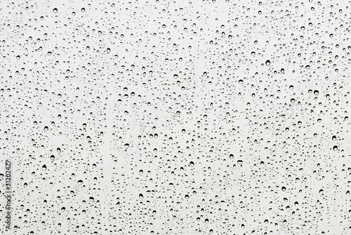 Textura de la lluvia. photo