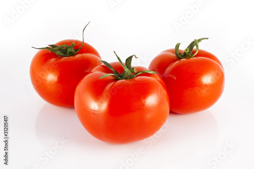 three tomatoes © mareandmare