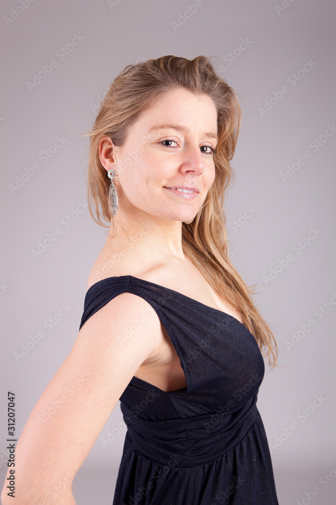 Young and beautiful woman posing Young and beautiful woman posing