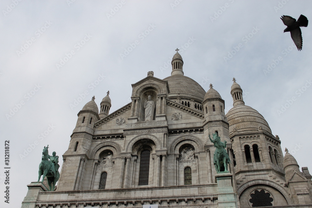 Basilique du Sacré Cœur de Montmartre à Paris