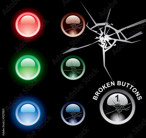 broken web buttons