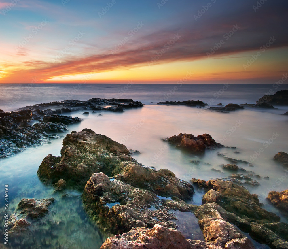 Beautiful seascape. Beautiful seascape.