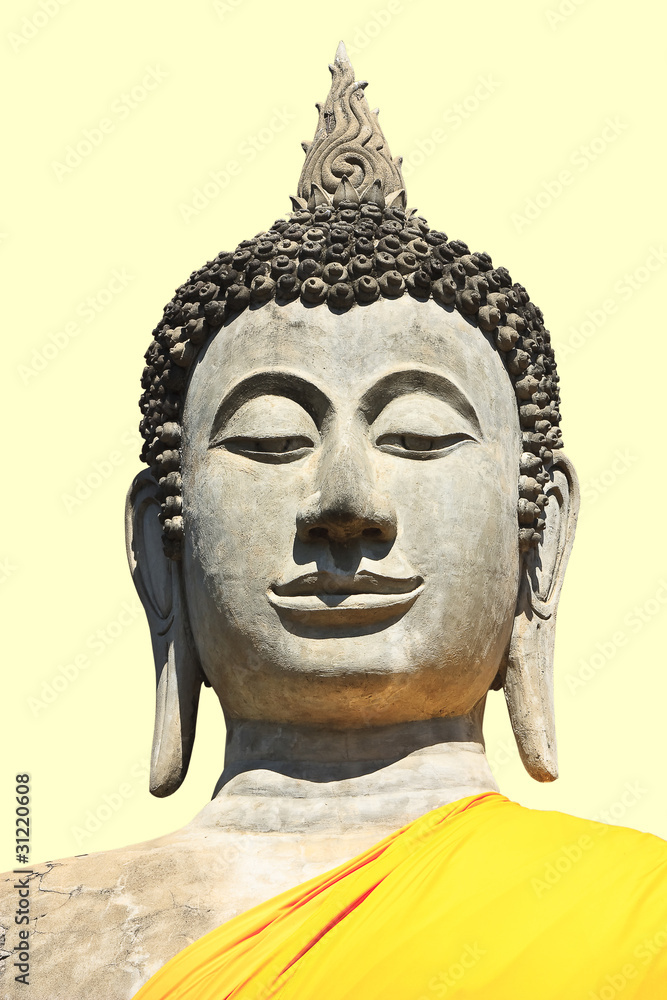 buddha image in thai temple. buddha image in thai temple.