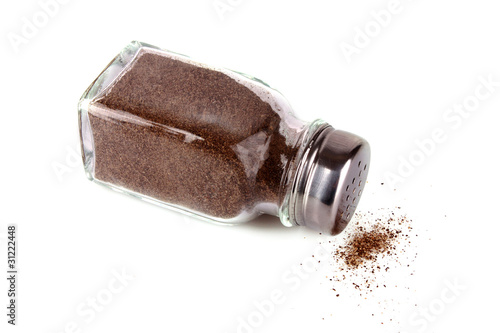 Εκτύπωση καμβά pepper shaker isolated on white