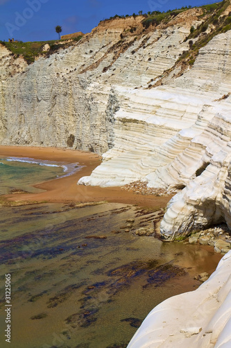 Panorama della Scala dei Turchi di Realmonte - Agrigento photo