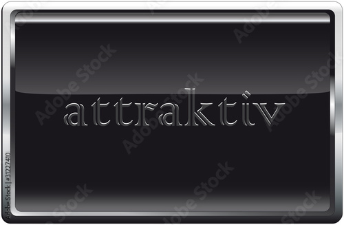 Blackbutton attraktiv grau