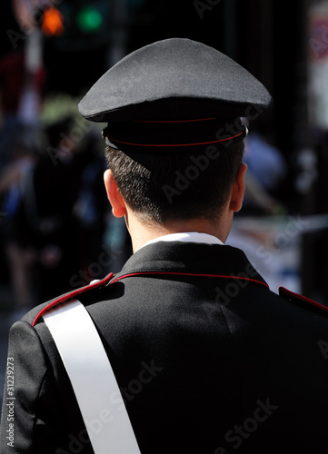 Carabiniere in divisa
