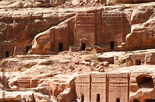 Petra in Jordan - city carved out of the rock