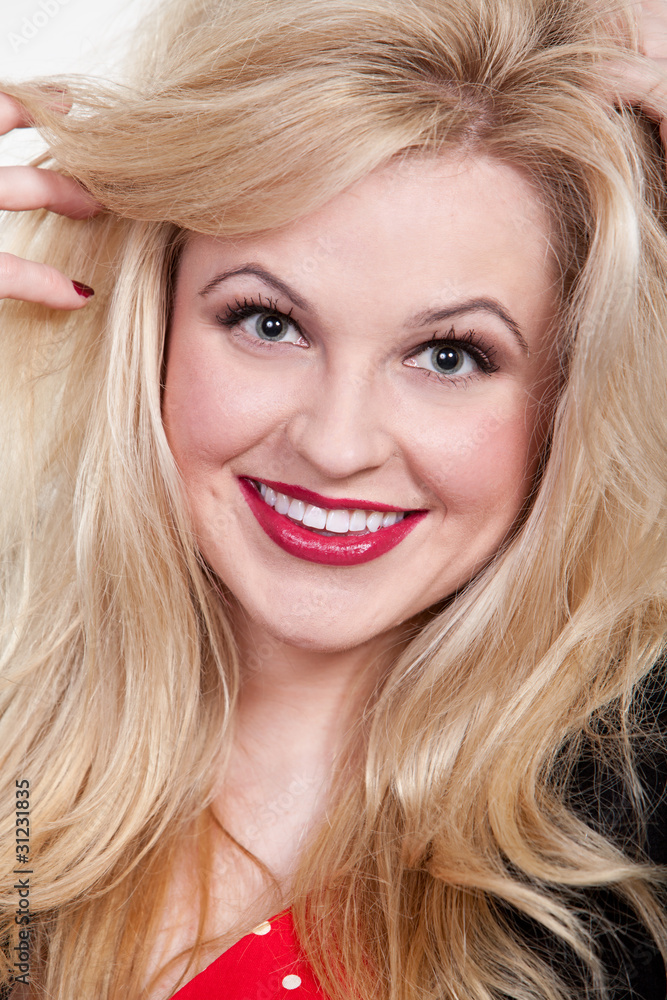 Beautiful twenties caucasian blonde woman Beautiful twenties caucasian blonde woman